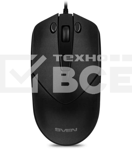 Мышь проводная SVEN RX-95 черный, 4000 dpi, USB, кнопки - 6