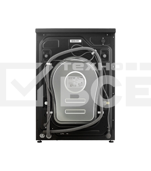 Стиральная машина с сушкой Centek CT-1948 серый, загрузка фронтальная 10 кг, 1400 об/мин, Класс А+++