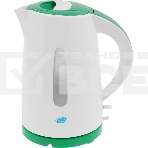Чайник электрический Великие Реки Томь-1 белый/зеленый, фото2
