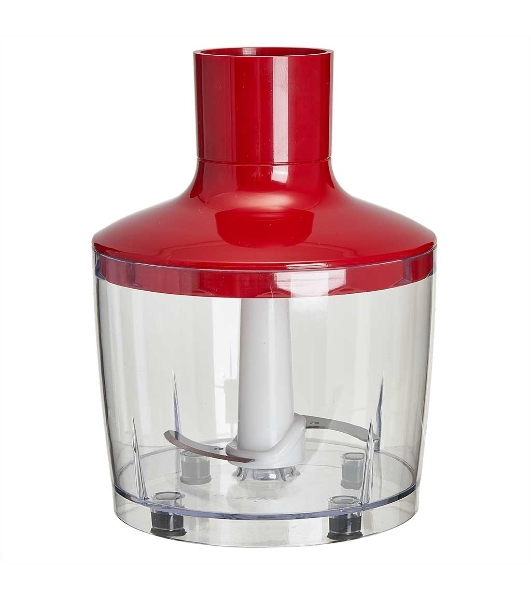 Блендер погружной Delta Lux DL-7039B красный, 800 Вт, плавная регулировка, турбо