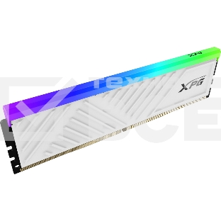 Оперативная память XPG Spectrix D35G RGB, DDR4, 8GB (1x8GB), 3200MHz, CL16, с радиатором, белый, RGB