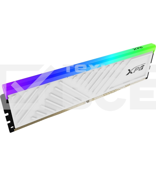 Оперативная память XPG Spectrix D35G RGB, DDR4, 8GB (1x8GB), 3200MHz, CL16, с радиатором, белый, RGB