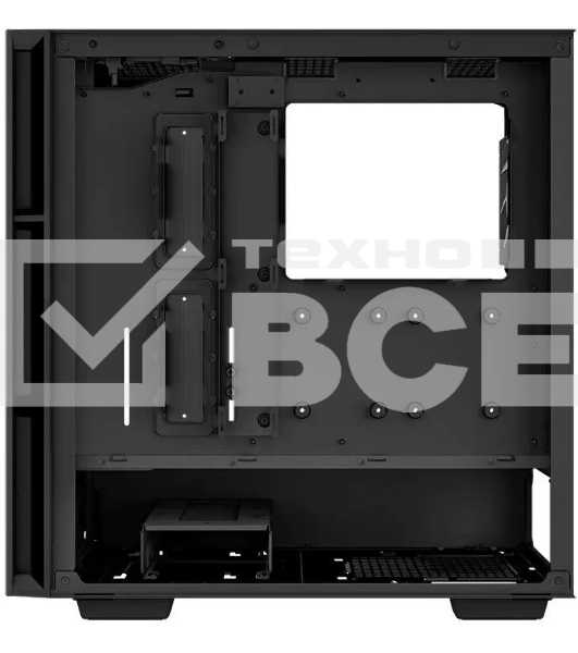 Компьютерный корпус DeepCool CH560 Black (R-CH560-BKAPE4-G-1) (ATX, без БП, 2хUSB, с окном)