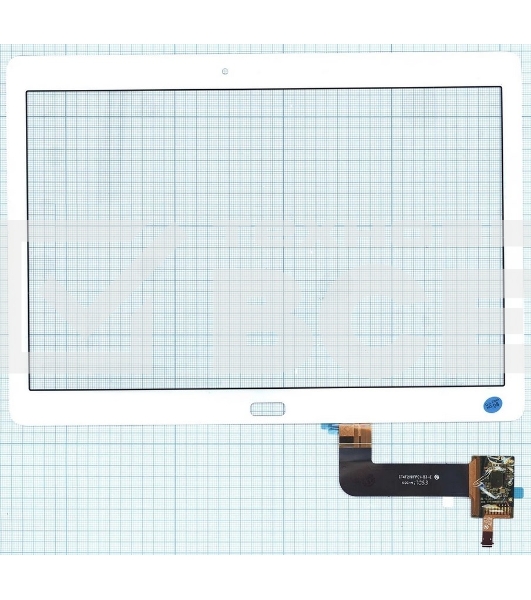 Сенсорное стекло (тачскрин) для Huawei MediaPad M2 10.0, белое