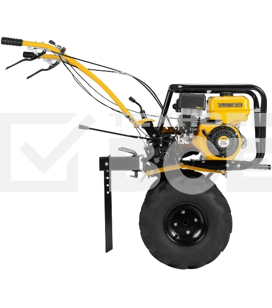 Мотоблок Denzel DPT-470S-PRO, 7 л.с., ремен.сцеп, фрез 3х4, ШОМ, передачи 4В/2Н