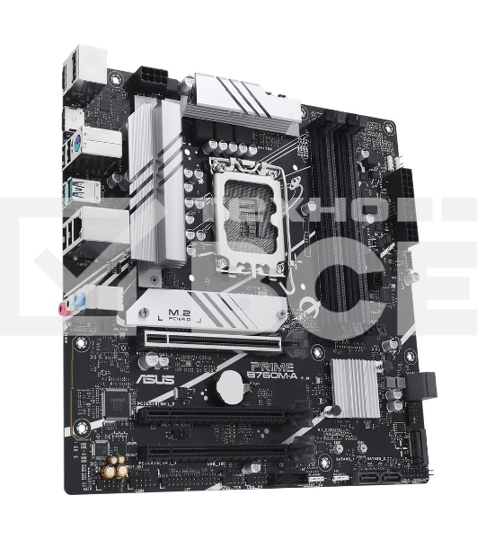 Материнская плата ASUS PRIME B760M-A-CSM, Socket LGA 1700, Intel B760, 4xDDR5, 4xSATA, 2xM.2, 1xPCIe 4.0 x16, 1xPCIe 4.0 x4, 2xHDMI, 1xDP, 1x 2.5Gb LAN, 2xUSB-A 3.1, 4xUSB-A 2.0, 3x3.5 мм, 7.1, mATX