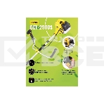 Триммер бензиновый Huter GGT-2900S 2900Вт 3.9л.с. разбор.штан. реж.эл.:леска/нож, фото15
