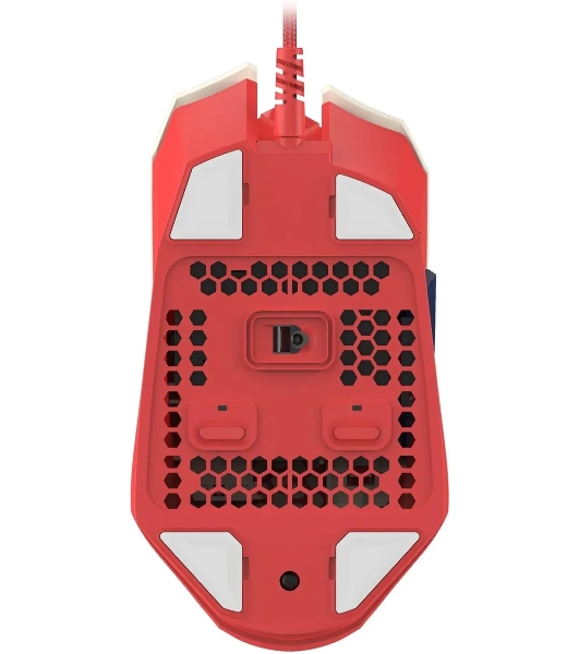 Мышь проводная A4Tech Bloody W63 Max Proxy Boom бежевый/красный, 12000 dpi, USB, кнопки - 9