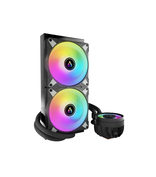 Жидкостная система охлаждения Arctic Liquid Freezer III 280 A-RGB черный, 140 мм, алюминий, 2800 об/мин, 30 дБ, 4 pin, 320 Вт