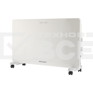 Конвектор Rexant 60-0095 белый, 2000 Вт, 25 м2, термостат