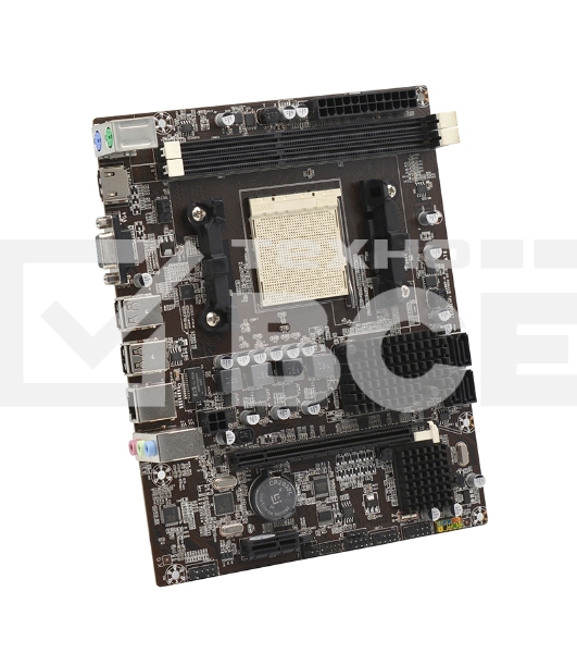Материнская плата AFOX A780S-MA3, AM3+, AMD 780G, 2xDDR3, 4xSATA, 1xIDE, 1xPCIe 3.0 x16, 1xPCIe x1, 1xHDMI, 1xVGA, 1x 100Mb LAN, 4xUSB-A 2.0, 3x3.5 мм, 5.1, mATX
