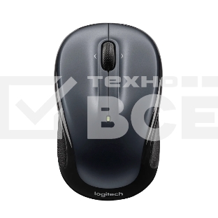 Мышь беспроводная Logitech M325 черный, 1000 dpi, радиоканал, USB, кнопки - 3