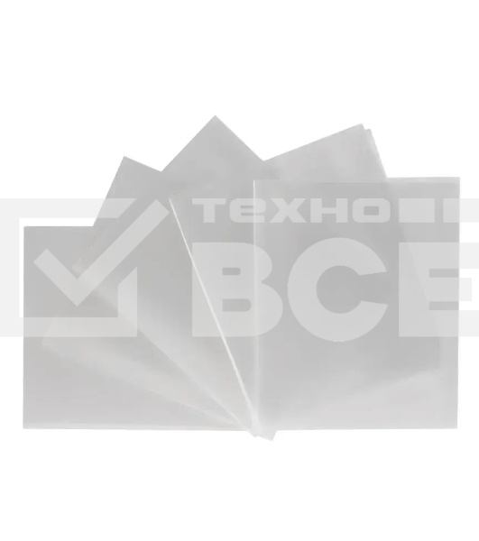 Обложка Silwerhof 382164 для тетради/дневника (набор 10шт) ПП 100мкм гладкая прозр. 210x345мм