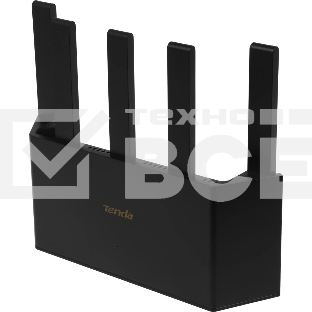 Двухдиапазонный Wi-Fi 6 роутер Tenda TX2L Pro AX1500, до 300 Мбит/с на 2,4 ГГц + до 1201 Мбит/с на 5 ГГц, LAN 3x1Гбит/с