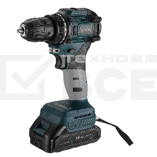 Дрель-шуруповерт Zitrek Greenpower 20 Pro 085-1314, Аккумуляторная, 20В, 2 АКБ, Кейс