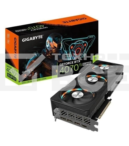 Видеокарта Gigabyte GV-N407TSGAMING OC-16GD RTX4070Ti SUPER GAMING OC 16GB RTL