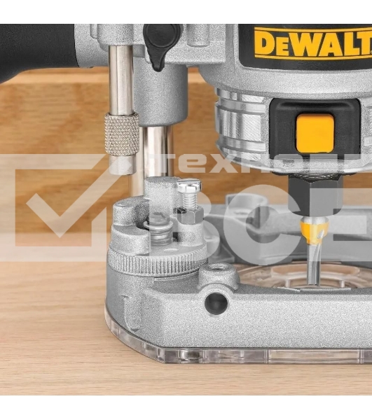 Фрезер DeWalt D26203. 900 Вт,16000-27000 об/мин,ход-55 мм
