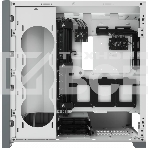 Компьютерный корпус Corsair iCUE 5000X RGb CC-9011213-WW Tempered Glass Mid-Tower Smart Case, White, фото6