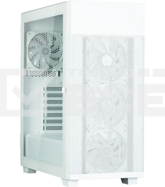 Компьютерный корпус ZALMAN S5 NEO, ATX, белый, WINDOW, 2xCOMBO (3.5