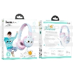 Наушники детские HOCO (6942007638593) W61 Blue, фото3