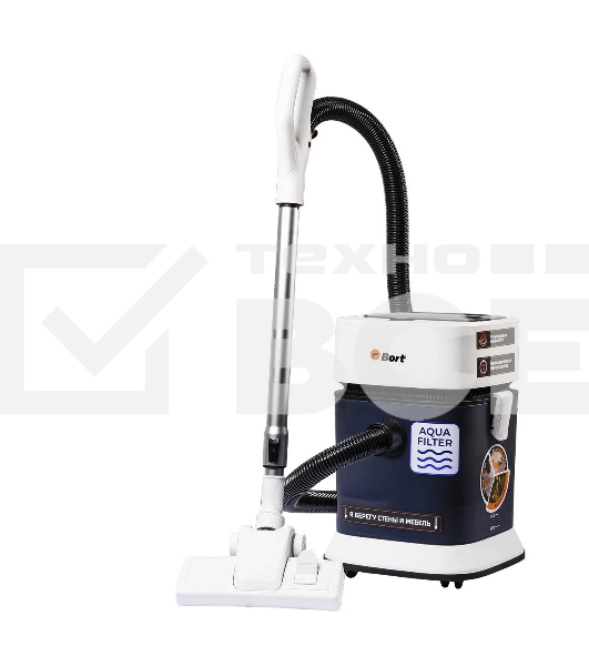Пылесос для сухой и влажной уборки Bort BSS-1130 (с аквафильтром)