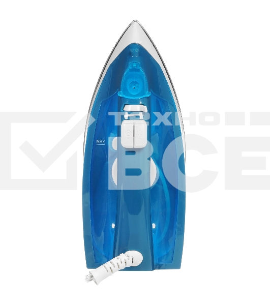 Утюг Energy EN-328 голубой, 2000 Вт, пар, спрей, пар.удар, самооч., стальная подошва (в уп. 10 шт)