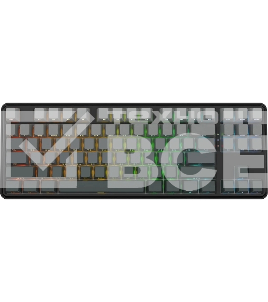 Клавиатура Redragon Star Blade Pro гибридная, USB Type-A, Bluetooth, радиоканал, чёрный