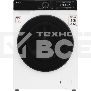 Стиральная машина Weissgauff WM 61410 Autodose Inverter Steam белый, загрузка фронтальная 12 кг, 1400 об/мин, класс А+++