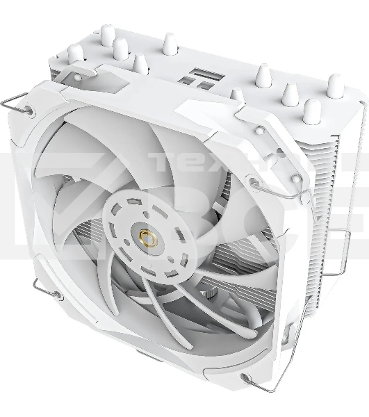 Устройство охлаждения(кулер) Thermalright TA 120 EX Mini White Soc-AM5/AM4/1151/1200/2066/2011/1700 белый 4-pin 29.6dB Al+Cu 460gr Ret (TA120-EX-MINI-WH)