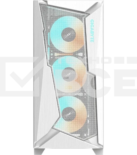 Компьютерный корпус Gigabyte C301GW белый без БП ATX 4x120мм 4x140мм 2xUSB 3.0 audio bott PSU