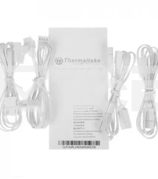 Вентилятор для корпуса Thermaltake CT140 ARGB 140х140x25 белый 4-pin 30.5дБ (упак.:2шт) (CL-F154-PL14SW-A) Ret