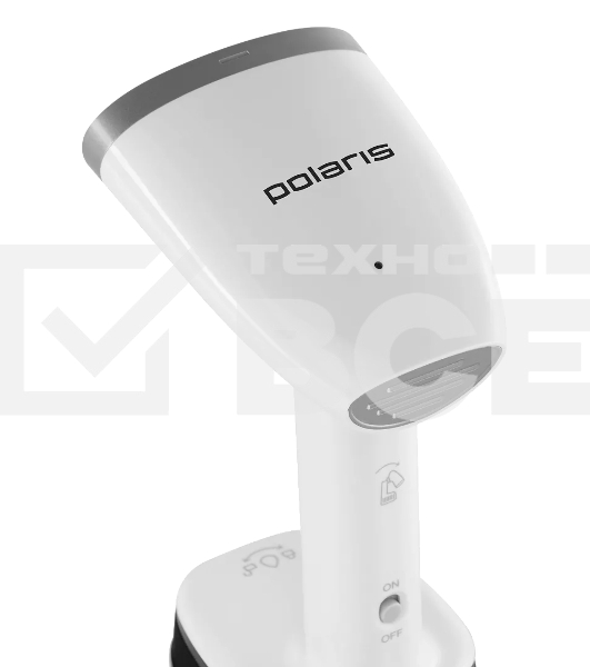 Отпариватель ручной Polaris PGS 1618C Travel 1500Вт белый