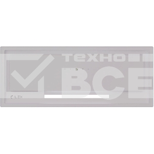 Вытяжка встраиваемая Lex Hyper 600 GS WH Inverter белый управление: сенсорное (1 мотор)