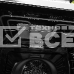 Духовой шкаф электрический Hyundai HMEO 6780 DX черное стекло/серебристый, фото3