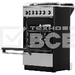 Плита газовая De Luxe 5040.40Г (кр) ЧР-010 серебристый, конфорок 4 шт, духовка 46 л, 50 см x 85 см x 50 см, фото7
