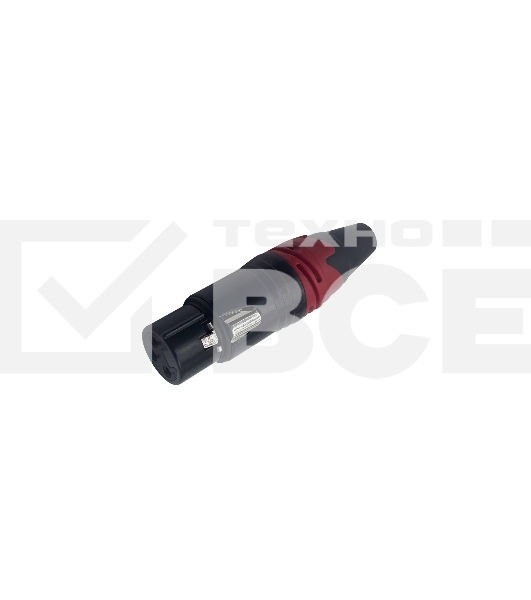 Комплект кабельных разъемов Wize WXLR-3PF-5 XLR 3 pin, (розетка), 5 шт. в комплекте
