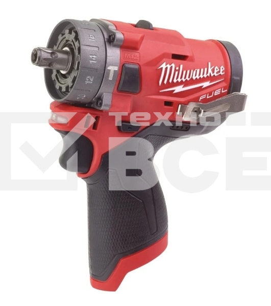 Дрель-шуруповерт Milwaukee M12 FPDXKIT-202, Аккумуляторная, 12В, 2 АКБ, Кейс