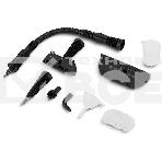 Пароочиститель ручной Kitfort КТ-9195 1050Вт черный/фиолетовый, фото3