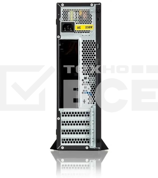 Компьютерный корпус Foxline FL-211-TFX300S с блоком питания 300Вт, mATX case, black, w/PSU TFX 300W, w/2xUSB2.0+2xUSB3.0, w/pwr cord, w/8cm FAN