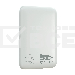 Портативный аккумулятор More choice (4620202550507) PB19-05 2USB 2.1A - 5000mAh белый, фото3