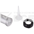 Пистолет для герметика алюминиевый закрытый Вихрь 600 мл, фото2