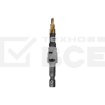 Сверло ступенчатое Denzel 4-5-6-7-8-9-10-11-12 мм, Р6М5, 6-гр. хвостовик 723602, фото7