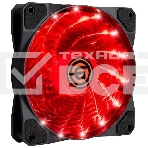 Вентилятор для корпуса LED 12LR15 (красный) (708302), фото2