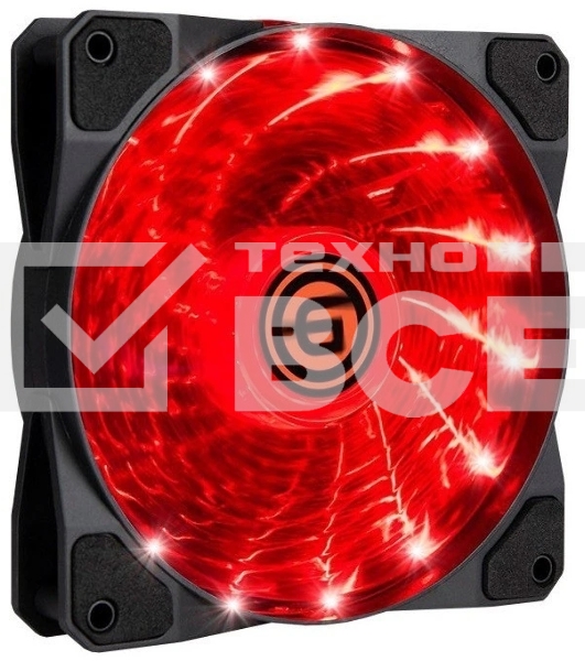 Вентилятор для корпуса LED 12LR15 (красный) (708302)