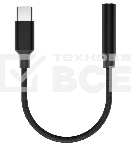 Адаптер аудио OLMIO USB Type-C - AUX (3.5мм)