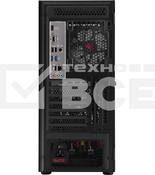 Компьютер Bloody BD-PC CB76T2 TWR i5 14400F (2.5) 32Gb SSD 1Tb RTX 5060 8Gb Windows 11 Home 64 GbitEth 650W черный (RUS) (2141962)