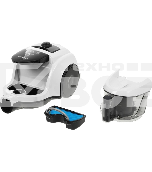 Пылесос Samsung SC4520 белый, 350/1600 Вт, уборка сухая, пылесборник контейнер 1.3 л