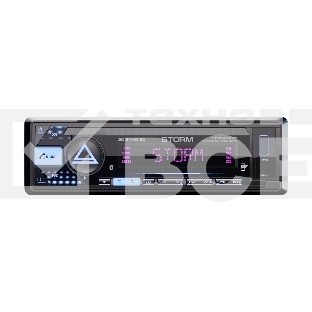 Автомагнитола AURA STORM-545BT, 1 DIN, Bluetooth, USB Type-A, AUX