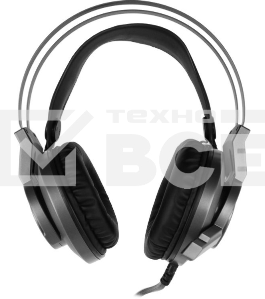 Гарнитура проводная с микрофоном A4Tech Bloody G437 черный 1.8м мониторные оголовье (G437)