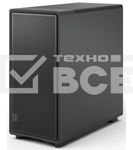 Корпус Fractal Design Epoch XL Black Solid, Full-Tower, чёрный, 3 x 140 мм
